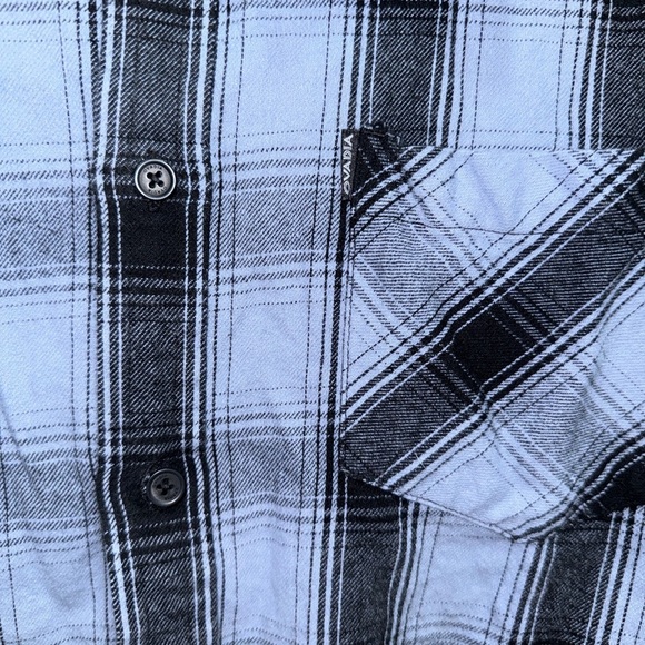 Ovadia & Sons Button Down Flannel Shirt long sleeve plaid windowpane sweater - Picture 5 of 8